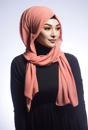 Pearl Chiffon Hijabs - SARALIYA