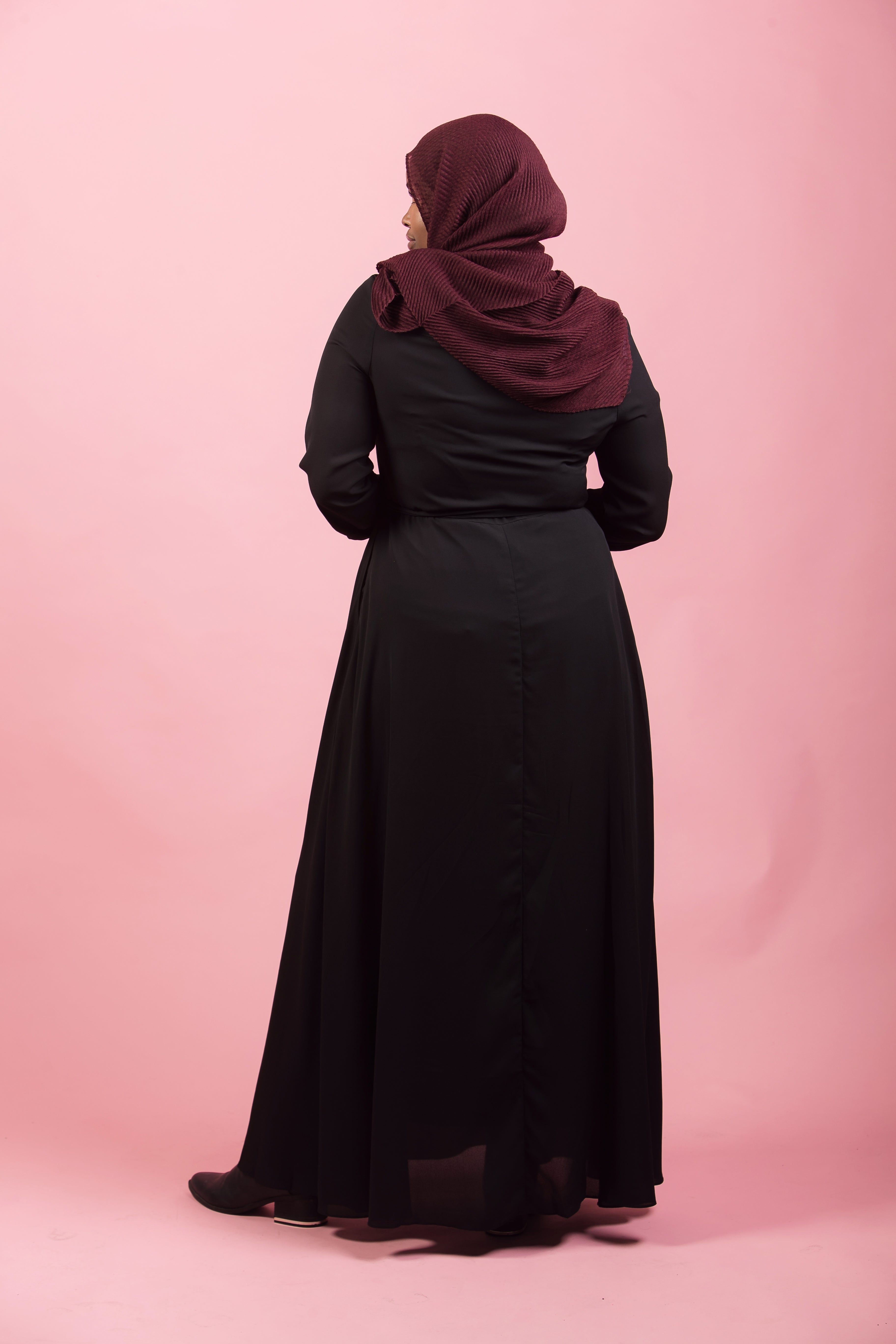 Black Hanna Dress - SARALIYA