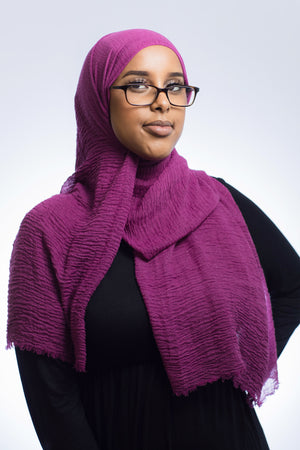 Classy Crinkle Hijabs - SARALIYA